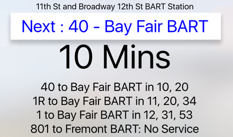 Bus Board horizontal